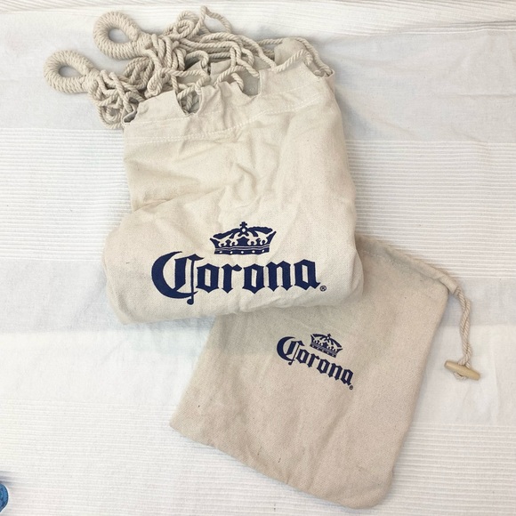 NWOT Corona Beer Limited Edition Merchandise Hammock  with Storage Bag - Picture 4 of 16